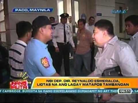 UB: NBI Dep. Dir. Reynaldo Esmeralda, ligtas na ang lagay matapos tambangan
