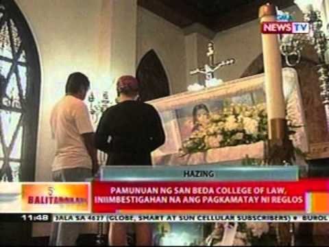 BT: Pamunuan ng San Beda College of Law, iniimbestigahan na ang pagkamatay ni Reglos