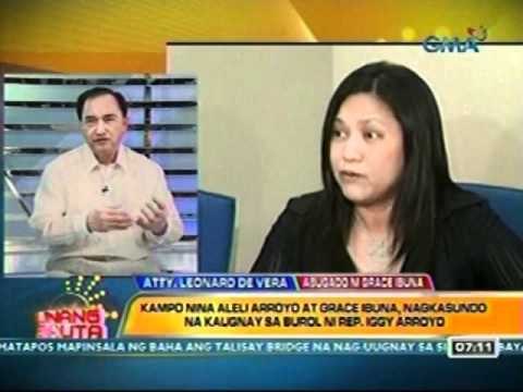 UB: Kampo nina Aleli Arroyo at Grace Ibuna, nagkasundo na kaugnay sa burol ni Rep. Iggy Arroyo