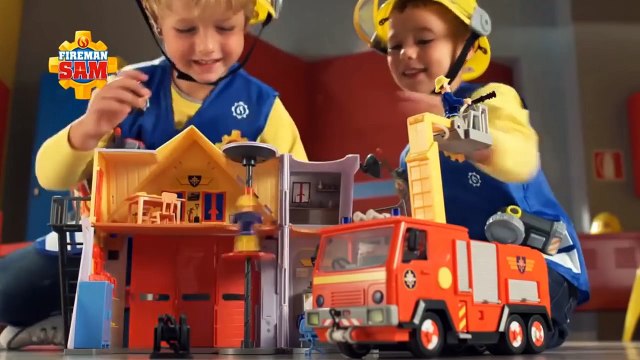 Feuerwehrstation und Jupiter Feuerwehrmann Sam Fireman Sam Strażak Sam Simba TV Full HD Anzeige