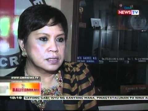 BT: Schedule ng burol ni Rep. Iggy Arroyo, napagkasunduan na