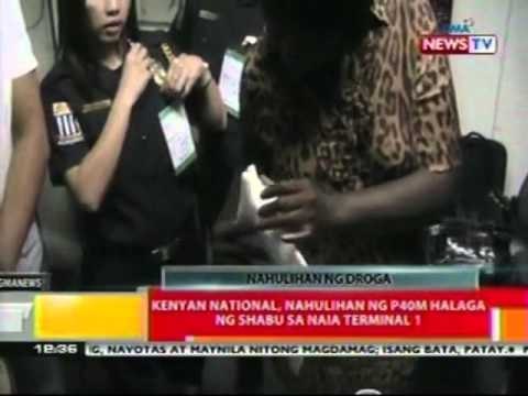BT: Kenyan national, nahulihan ng P40m halaga ng shabu sa NAIA terminal 1