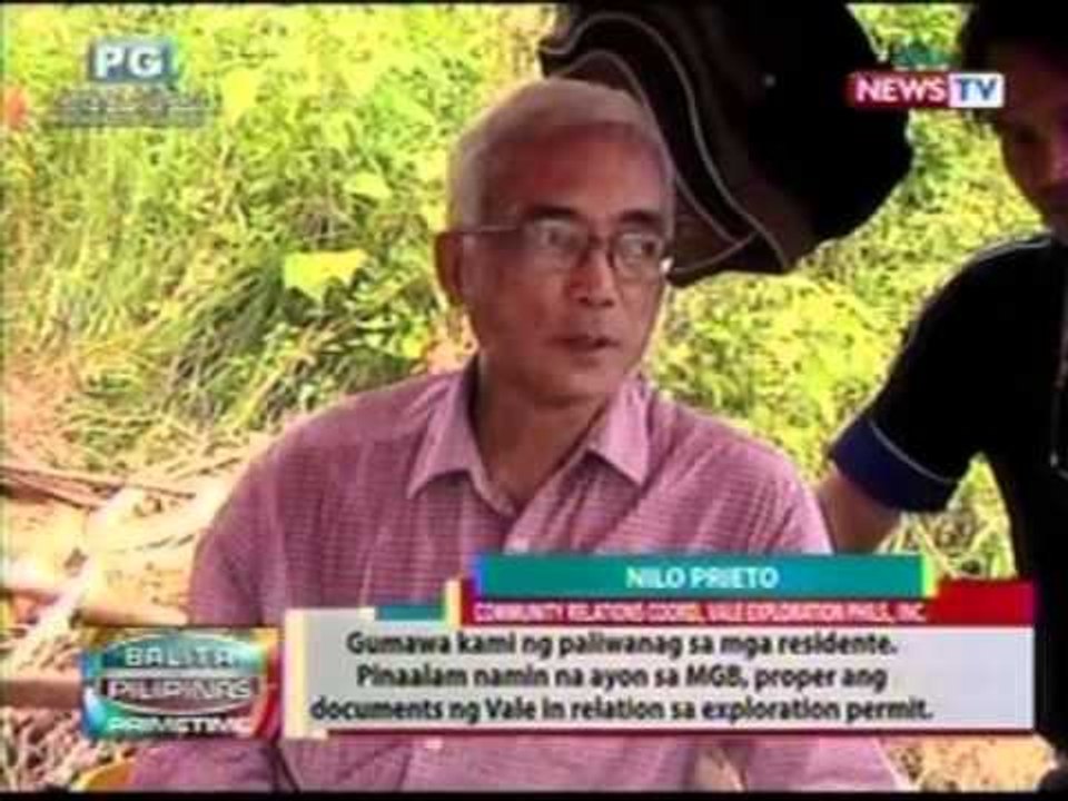 BP: Mining exploration sa San   Dionisio, Iloilo, inirereklamo