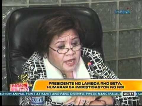 UB: Presidente ng Lambda Rho Beta, humarap sa imbestigasyon ng NBI (022412)