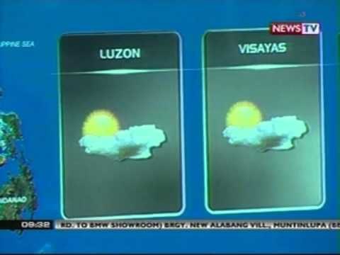 NTG: Mas maaliwalas na panahon, mararanasan sa malaking bahagi ng bansa ngayong weekend (022412)