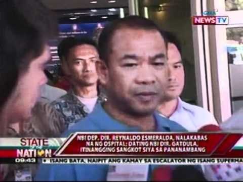 SONA: NBI Dep. Dir. Reynaldo Esmeralda, nakalabas na ng ospital