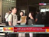 BT: Kamay ng batang naipit sa   escalator, di na kailangang   putulin ayon sa mga doktor