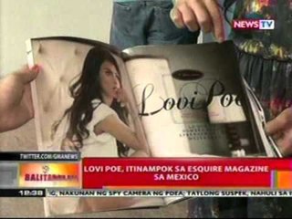 BT: Lovi Poe, itinampok sa Esquire   Magazine sa Mexico
