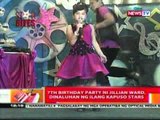 BT:  7th birthday praty ni Jillian   Ward, dinaluhan ng ilang Kapuso   stars