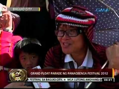 24oras: Grand float parade ng Panagbenga festival 2012
