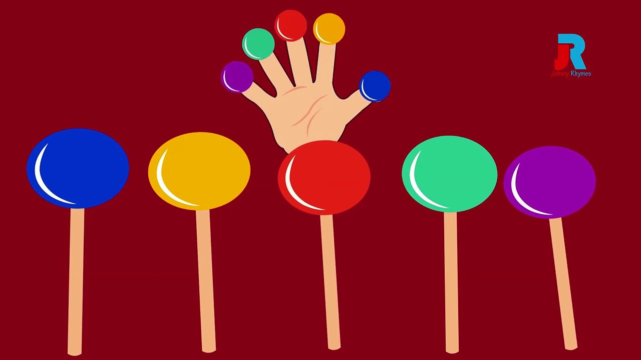 LOLLIPOP Finger Family | Finger Family Songs | Cartoon Animation Finger Family Rhymes
