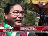 SONA:Grand Float Parade sa Panagbenga Festival, dinagsa ng mga turista