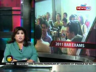 SONA: 1,913 examinees, pasado sa 2011 bar exams