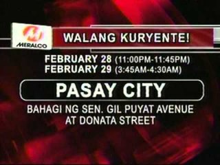 OC: Power Interruption (Feb. 28-29, 2012)