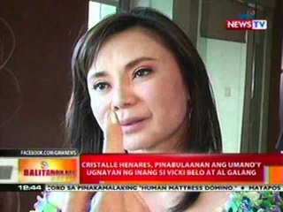 BT: Cristalle Henares, pinabulaanan ang ugnayan ng inang si Vicki belo at Al Galang
