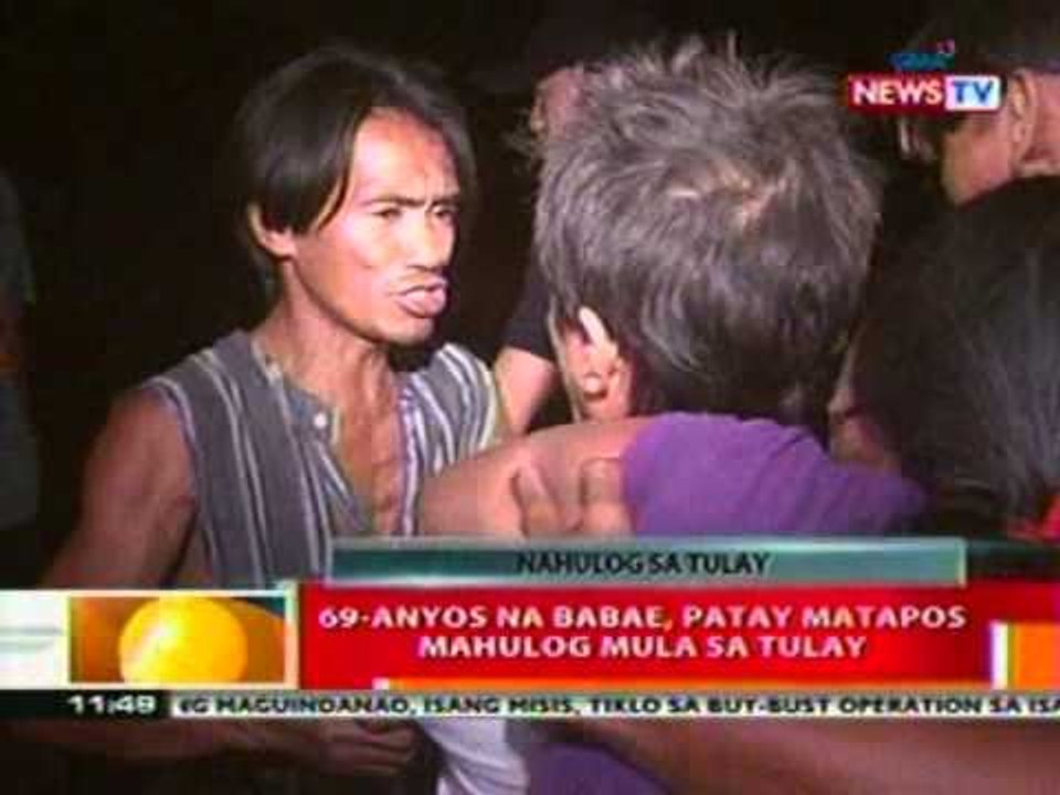 BT: 69-anyos na babae sa Manila, patay nang mahulog mula sa tulay