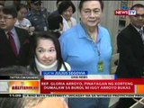 BT: Rep. Arroyo, pinayagan ng korteng dumalaw sa burol ni Iggy Arroyo bukas
