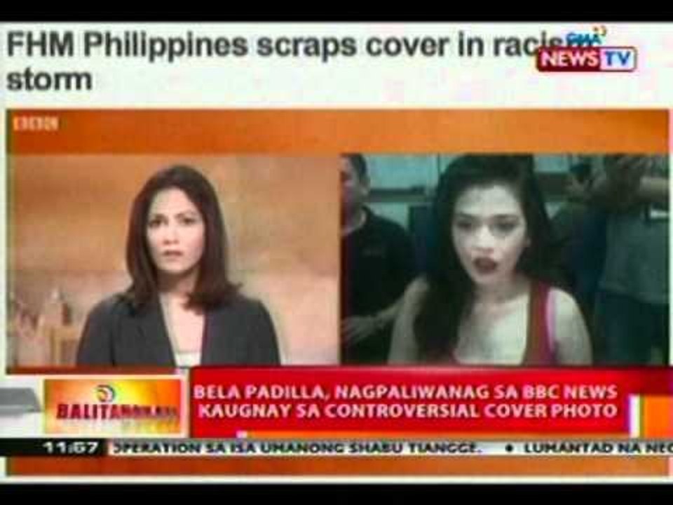 BT: Bela Padilla, nagpaliwanag sa BBC News kaugnay sa controversial cover photo