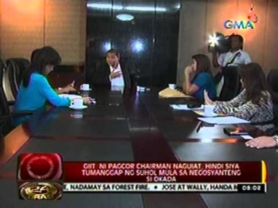 Giit ni PAGCOR Chairman Naguiat, hindi siya tumanggap ng suhol mula sa negosyanteng si Okada