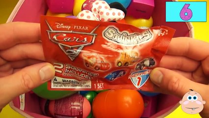 ♥♥ 100 Surprise Egg Opening! All DISNEY Toys ♫ Baby LeArn eGgs ColOrs