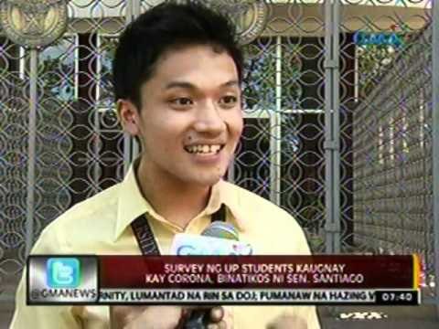 24oras: Survey ng UP students kaugnay kay Corona, binatikos ni Sen. Santiago