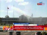 BT: Ilang Sundalo at Gov't employees, lumahok sa fire & earthquake drill sa Camp Aguinaldo (030112)