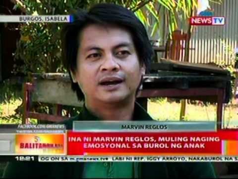 BT: Ina ni Marvin Reglos, muling naging emosyonal sa burol ng anak (030112)
