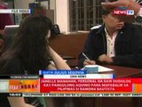 BT: Janelle Manahan, personal na raw dudulog kay PNoy para mapabalik si Ramona Bautista (030112)