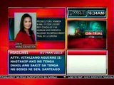 DB: Prosecutors, hinimok ni Rep. Gonzales na habaan ang pasensya kaugnay ng Impeachment (030112)