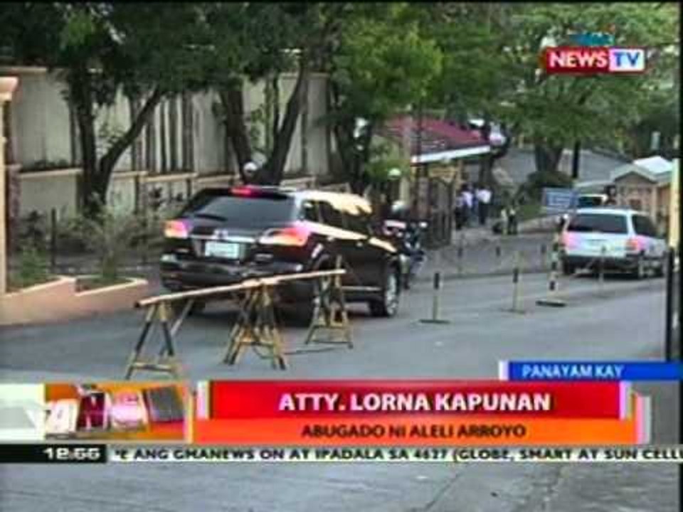 BT: Ex-FG Mike Arroyo, namamahala ngayon sa burol ng kapatid na si Iggy (030112)