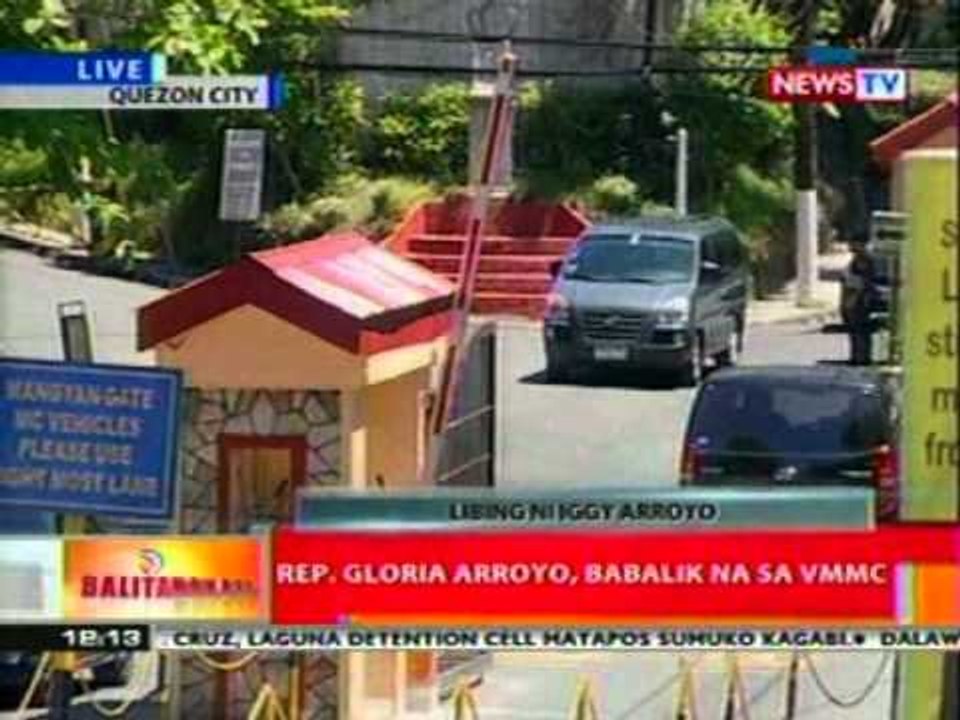 BT: Funeral mass para kay Rep. Iggy Arroyo, idinaos sa ancestral house ng mga Arroyo sa La Vista