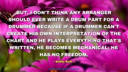 Buddy Rich Quotes #1