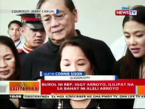 BT: Burol ni Rep. Iggy Arroyo, ililipat na sa bahay ni Aleli Arroyo