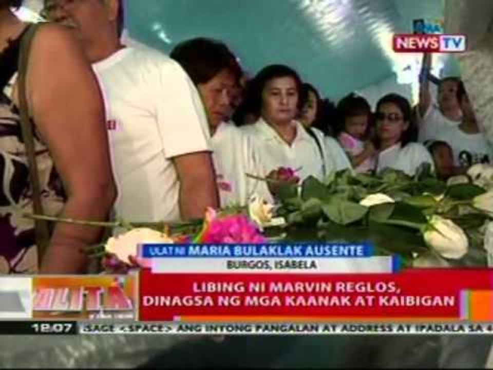 BT: Libing ni Marvin Reglos,   dinagsa ng mga kaanak at kaibigan