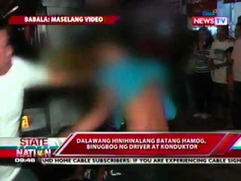 SONA: Dalawang hinihinalang batang hamog, binugbog ng driver at konduktor