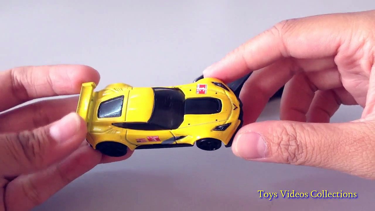 car toys Corvette C7.R TM GM | toy cars Volkswagen the Beetle N0.33 | toys videos collections