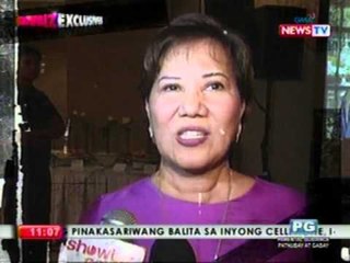 SE: Ang pagbabati nina Ex-GMA Senior VP for Entertainment Wilma Galvante at Annabelle Rama (030612)