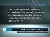 Saksi: Azkals team manager Dan Palami, humingi ng paumanhin kay Cristina Ramos