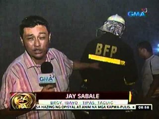 24 Oras:15 bahay sa Taguig, natupok sa sunog