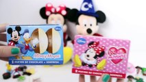 Minnie Mouse Huevos Sorpresa Mickey Mouse Surprise Eggs Disney Überraschung Eier Spielzeug Toys