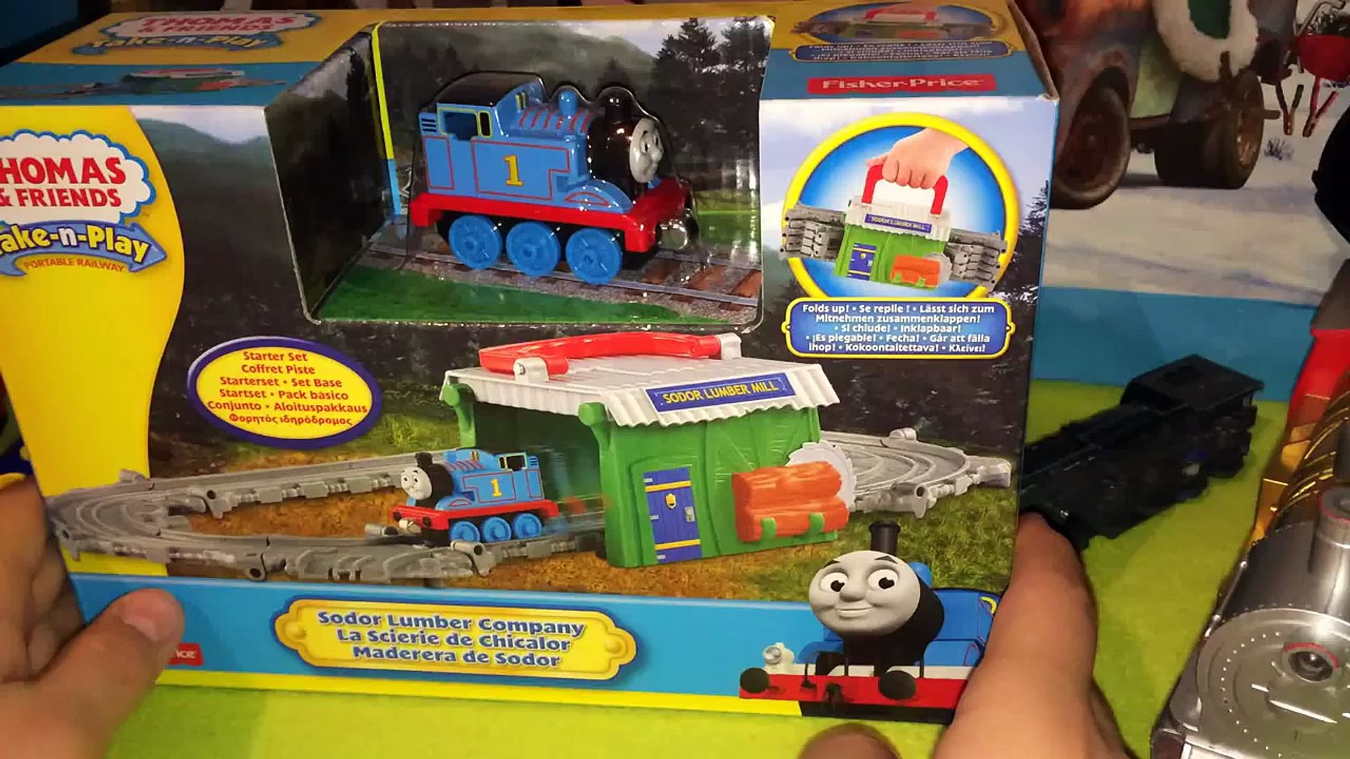 ⁣Thomas and Friends Thomas The Tank Engine,игрушка поезд Томас и Друзья на русском языке