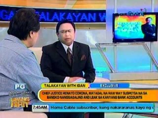 One-on-one with Chief Justice   Renato Corona