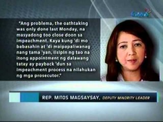 Ilang kaanak ng prosecutors sa Corona Impeachment Trial, itinalaga sa ilang posisyon sa Gobyerno