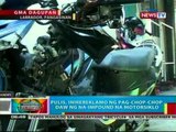 BP: Pulis sa Pangasinan, inirereklamo   ng pag-chop-chop ng na-impound na   motorsiklo