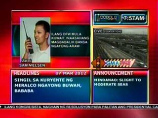 DB: Ilang OFW mula Kuwait,   inaasahang magbabalik bansa   ngayong araw