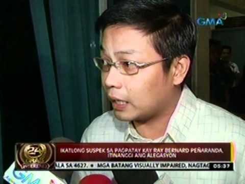24oras: Ikatlong suspek sa pagpatay kay Ray Bernard Peñaranda, itinaggi ang alegasyon