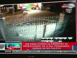 NTL: 1 pang suspek sa pagpatay sa UPLB student na si Penaranda, hawak na ng pulisya sa Albay