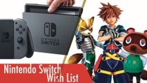 Nintendo Switch Launch Titles Announced: Top 10 Games We Want to See
