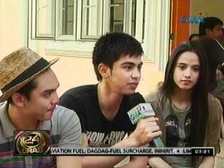 24 Oras: Tarayan ni Bea Binene   at Lexi Fernandez , nadadala daw   hanggang totoong buhay