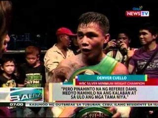 BP: Denver Cuello, wagi via technical   knockout vs Kid Suryana